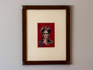 Frida on Red