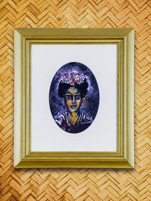 Frida Kahlo Mixed Medium Artwork